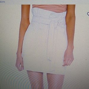 Free People Splendor paper bag tied Oatmea…